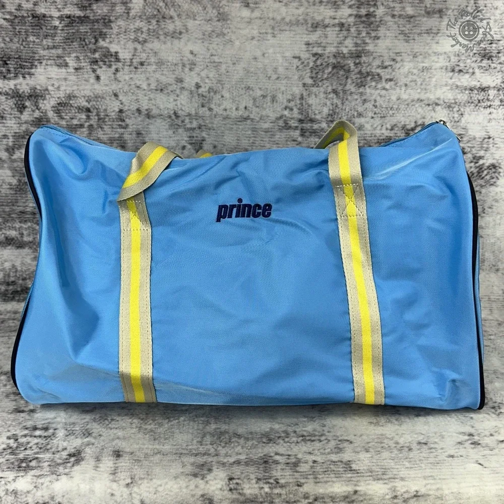 NWT Prince Pickleball Duffle Bag Light‎ Blue Yellow PPK102L-LBT $49.99